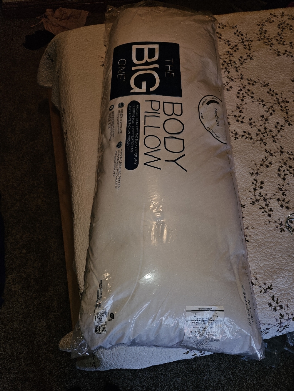 The Big One Body Pillow - White